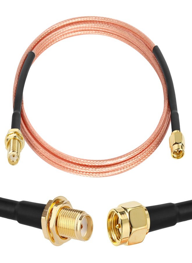 XRDS -RF كابل XRDS-RF SMA بطول 6 أقدام، كابل تمديد RG316 SMA ذكر إلى SMA أنثى، مناسب لأجهزة استقبال SDR USB وجهاز توجيه 4G LTE الخلوي. - Image 1